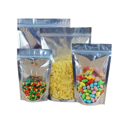 Емкость фронта 8OZ-100OZ мешка сумки пластиковой упаковки алюминиевой фольги Mylar ясная