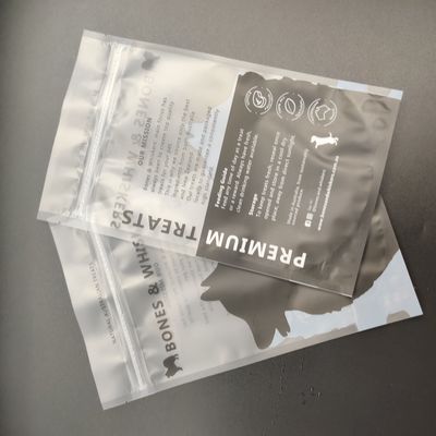 Стойте вверх Rotogravure мешка сумки корма для домашних животных упаковывая плоский нижний напечатанный с молниями