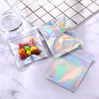 Серебряный подпертый  мешок упаковывая фронт Mylar VMPET ясный кладет в мешки