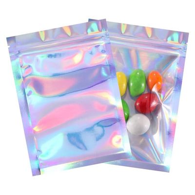 Серебряный подпертый  мешок упаковывая фронт Mylar VMPET ясный кладет в мешки