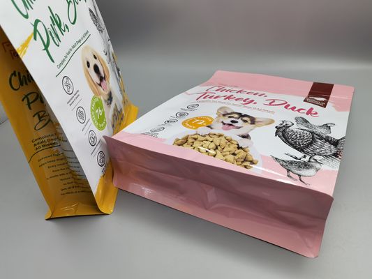 Мешок упаковки еды Mylar Ziplcok Resealable кладет Recyclable в мешки для корма для домашних животных