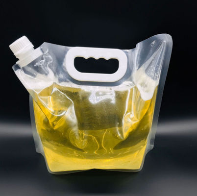 жидкости пива 3L 5L 6L сумки мешка прозрачной упаковывая с ручкой Spout