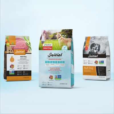 Упаковка корма для домашних животных Eco дружелюбная VMPET Resealable кладет плоское дно в мешки для обслуживания собаки