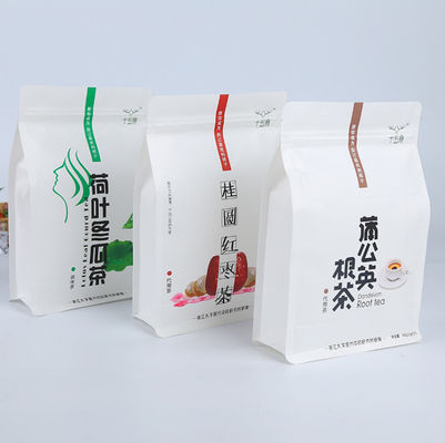 Flexo напечатало стойку вверх по качеству еды мешков сумки Kraft бумажному упаковывая 10~220 микронов