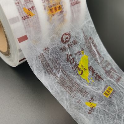 Влагостойкое непрозрачное прокатанное гибкое крена LDPE пластиковое напечатанное упаковывая