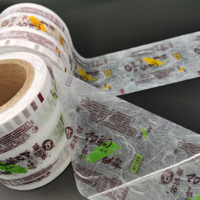 Влагостойкое непрозрачное прокатанное гибкое крена LDPE пластиковое напечатанное упаковывая