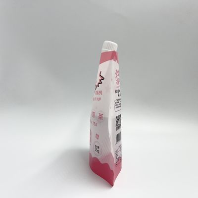 CMYK мешков сока PE 4 слоев мешки изготовленных на заказ пластиковые жидкостные с соплом