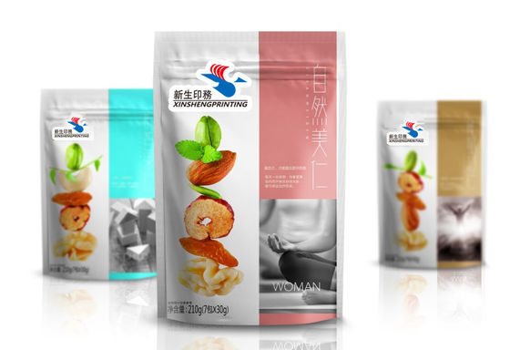 Сумка упаковки еды пластикового мешка закуски Mylar изготовленная на заказ упаковывая